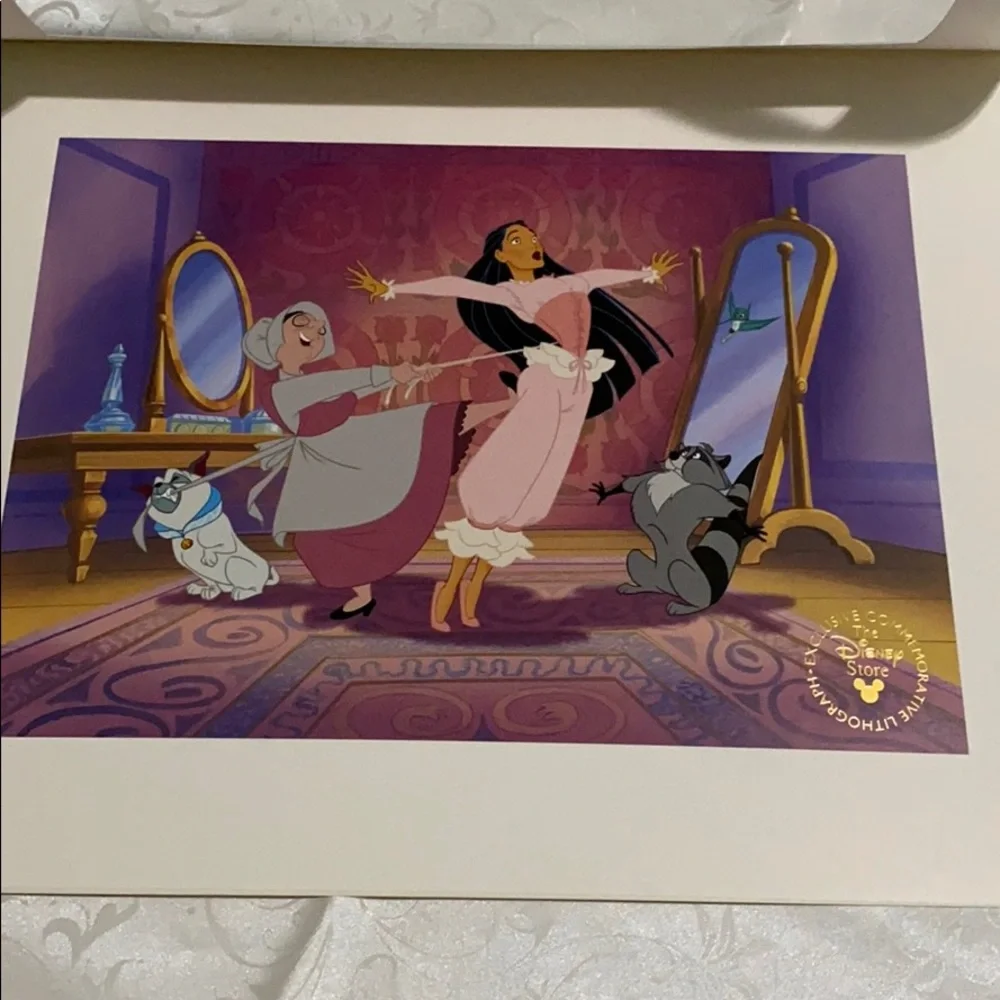 “5/$20” Disney’s Pocahontas exclusive commemorative lithograph